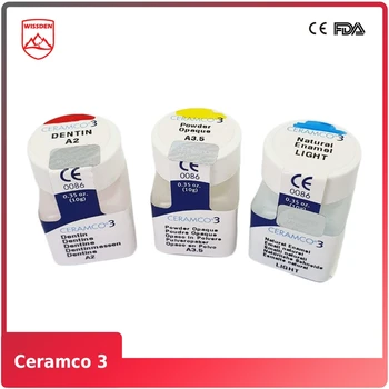 Ceramco 3 דנטין 28.4 g חרסינה מתכת אבקה לבוד חרסינה שיניים מעבדת חומרים