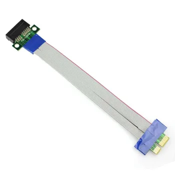 EP-051 PCI-E כבל מאריך 1x כבל PCI-E פעמים מהירות זכר נקבה כבל מתאם העברת קלף גבוה להחזיר כבל
