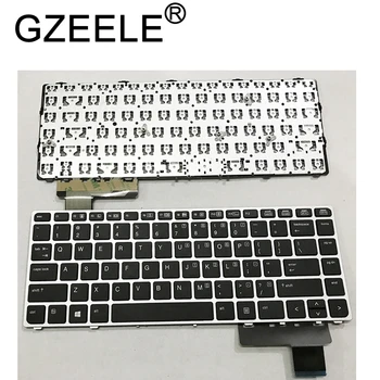 GZEELE אנגלית מקלדת המחשב הנייד HP EliteBook Folio 9470M 9470 9480 9480M 702843-001 לנו להחליף מקלדת כסף