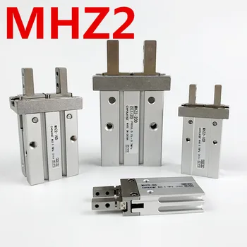 MHZ2 10D 16D 20D 25D 32D 40D כפול מתנהג אוויר Gripper פנאומטי אצבע הגליל SMC סוג אלומיניום מהדק לשעמם 10-40mm תפוס