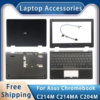 חדש ASUS ה-Chromebook C214M C214MA C204M Replacemen המחשב הנייד אבזרים Lcd הכיסוי האחורי/קדמי לוח/מקלדת/תחתון