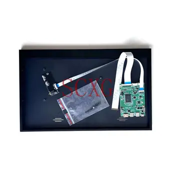 על LP156WFC DIY נייד שיפוץ ערכת HDMI-מיני תיק מתכת+נהג בקר הלוח 1920*1080 2 סוג-C USB מיקרו 30 Pin EDP 15.6