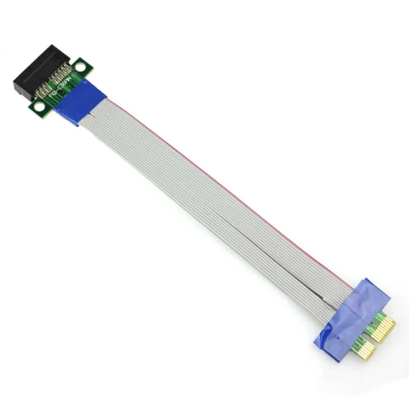 EP-051 PCI-E כבל מאריך 1x כבל PCI-E פעמים מהירות זכר נקבה כבל מתאם העברת קלף גבוה להחזיר כבל - 0