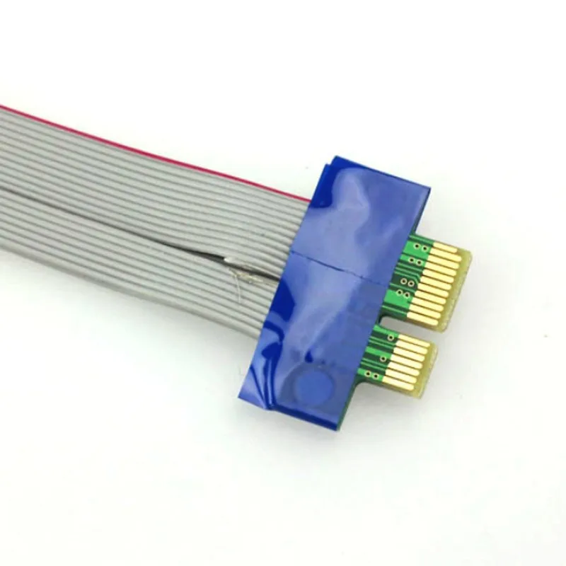 EP-051 PCI-E כבל מאריך 1x כבל PCI-E פעמים מהירות זכר נקבה כבל מתאם העברת קלף גבוה להחזיר כבל - 2