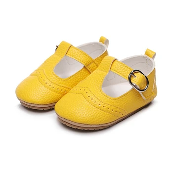 0-24M התינוק הנולד בנות מרי ג ' יין דירות הקשר פו נסיכה נעלי שמלת נעלי תינוק פעוט הראשונה מהלכים