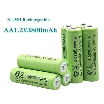1.2 V AA 3800mAh batterie נטענות Ni-MH batterie לשפוך Jouet télécommande ערימות Rechargeables batterie