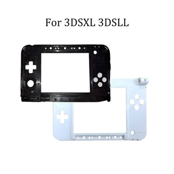 10 יח ' קייס פלסטיק דיור לחפות 3DSXL על 3DSLL קונסולת משחק החלפת ציר החלק האמצעי מסגרת C-הצד מסך מסגרת מעטפת