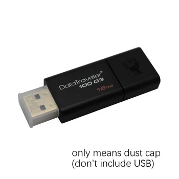 100pc הפקק אבק USB אני זכר מגן plug עבור U דיסק אבק כרטיס הקורא כיסוי אבק plug כובע משלוח חינם ftthelink