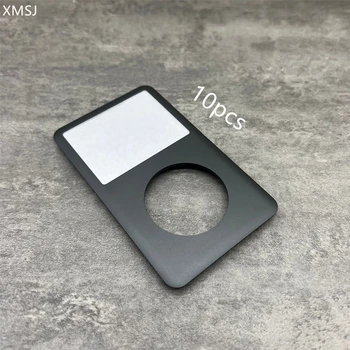 10PCS אפור אפור Fascia הקדמי הפנים מההגה עם עדשה חלון עבור ה-iPod, ה-6-7 Classic 80GB 120GB עבה דק 160GB