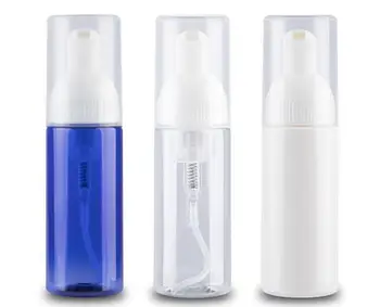 10pcs/הרבה 50ml 80ml מכונת קצף סבון קצף קצף משאבת בקבוק נסיעות פלסטיק נייד חדש נוח בקבוק