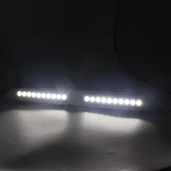 12V מבריק LED לרכב אוניברסלי אורות בשעות היום אור קיט סופר מנורת אור על הסירה RV נחת אוטובוס