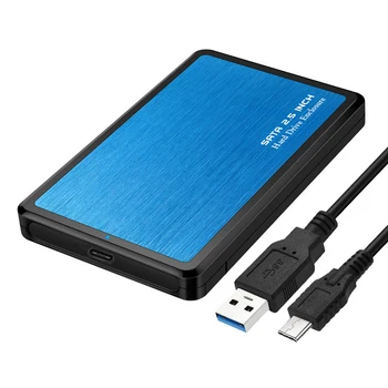 2.5 אינץ ' USB3.0 Sata HDD תיק כלי תמיכה חינם 6TB UASP פרוטוקול מארז הכונן הקשיח על חלון/מקס/Linu עם כבל נתונים
