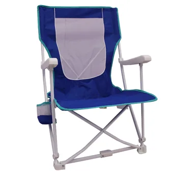 2-Pack מעמודי התווך קיפול קשה הזרוע תיק החוף כיסא לשאת את התיק, כחול