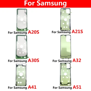 2 יח ' דבק המדבקה חזרה דיור מכסה הסוללה סרט דבק על Samsung A20S A21S A30S A41 A51 A71 A32 A52 A72 דבק עמיד למים