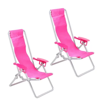 2 יח ' קיפול המשענת בכסא חיצונית מתנת יום הולדת על חוף הים פלסטיק חיצונית Playsets