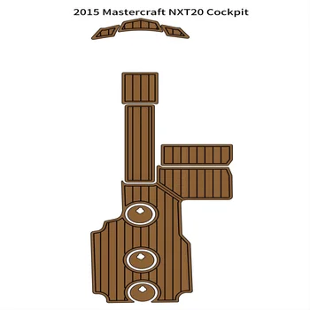 2015 Mastercraft NXT20 הטייס משטח הסירה קצף EVA דמוית עץ טיק לסיפון שטיח הרצפה