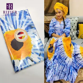 2020 החדש אפריקה Bazin ריש בד לנשים שמלות אפריקה מודפס בד תחרה עיצוב ייחודי Shinning Bazin ריש Brode