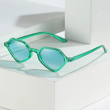 2023 Y2k מעצב פלסטיק מסגרת משקפיים אופנה נשים Macaron צבע משקפי שמש 2022 מודרני Uv 400 מקוטב משקפי שמש לגברים