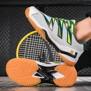 2023 מקצועי נעלי טניס לגברים, נשים לנשימה בדמינטון, כדורעף נעלי ספורט מקורה אימונים נעלי טניס גברים 46