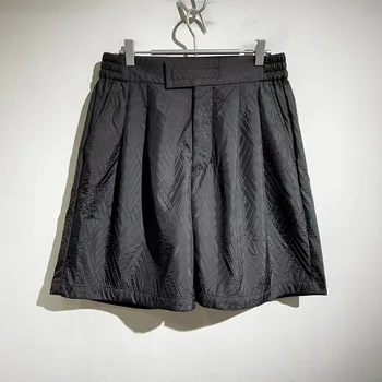 2023ss איכותי אופנה מזדמנים מכנסיים קצרים מכנסיים שחורים Y2k אופנת רחוב מכנסי כדורסל קצרים גברים ונשים בגדים