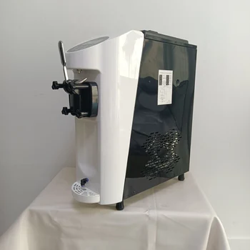 220V קטנות מכונת גלידה טעימה אחת להכנת גלידה מסחרי נירוסטה שולחן העבודה מתוק גלידה קפוא ציוד 1000W