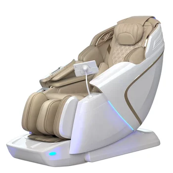 4D כיסא עיסוי גוף מלא אפס כבידה יוקרה Ai מוסיקה לשימוש ביתי כיסא עיסוי
