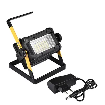 50W 36 LED תאורת נטענת נייד עמיד למים ניתן לעמעום אור הזרקורים עובד אור להציף אור חיצוני קמפינג אור