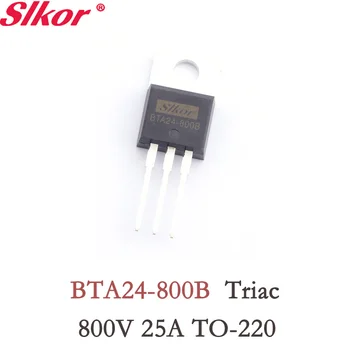 5PCS המקורי bta24 800b ל-220 Triac 25 א 800V 800 ערכת bta טרנזיסטור