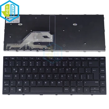 640G5 לה/לטינית מקלדת מחשב נייד HP ProBook 640 g5 645 g5 640 g4 ספרדית teclado מסגרת כסף L00736 L09547 141 091 L09546 חדש