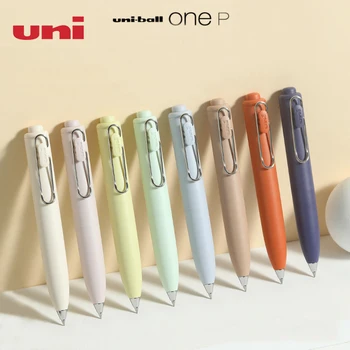 8pcs/Set יפן באוניברסיטה מעט שמן עט II UNI-כדור אחד עמ 'עט ג' ל 0.5 חמוד כדור ג ' ל עט מיני נושאים מרכז כובד נמוך כיס עט