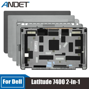 95% חדש עבור Dell Latitude 7400 2-in-1 Lcd אחורי מכסה אחורי מכסה Palmrest רישיות מקלדת התחתונה מעטפת 08K0HJ 0DGV46 072WX4