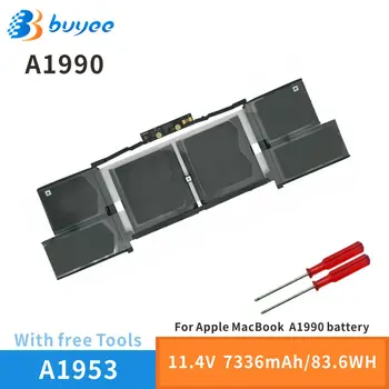 A1953 11.4 V 83.6 מ המקורי סוללה של מחשב נייד עבור Apple Macbook Pro 15 A1990 אמצע 2018 2019 שנה המחברת EMC3215 EMC3359 עם כלים