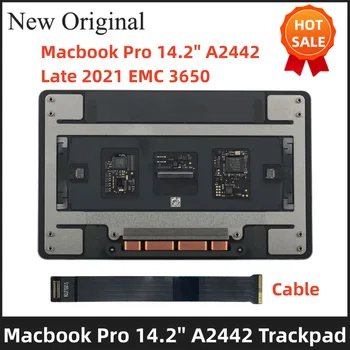A2442 העקיבה Macbook Pro 14.2 אינץ M1 Pro/מקס אפור צבע כסף EMC 3650 מאוחר 2021 משטח המגע כבל 821-03214-A