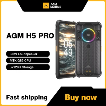 AGM H5 Pro העולמי 8+128G מחוספס החכם MTK G85 ,6.5
