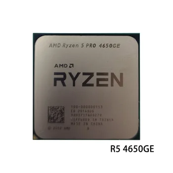 AMD Ryzen 5 Pro 4650GE 6-ядерный 12-поточный разблокированный настольный процессор 7NM 35 Вт L3 = 8M 100-000000153 разъем AM4