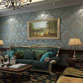beibehang דמשק טפט 3D לפזר בדים לא ארוג הסלון קיר חדר השינה נייר רקע הטלוויזיה המסמכים דה parede