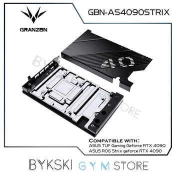 Bykski שריון מלא Granzon GPU מים לחסום עבור ASUS TUF המשחקים RTX 4090 / RTX4090 רוג ' לילית צד כפול קריר GBN-AS4090STRIX