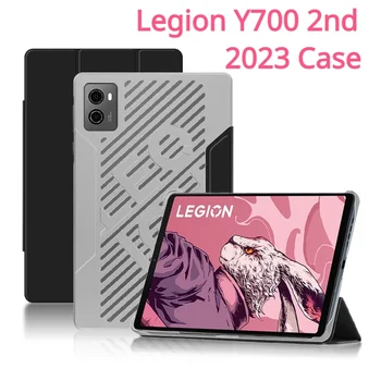 Case for Lenovo הלגיון 2nd Gen לוח Y700 2023 8.8 כיסוי עור עבור הלגיון Y700 TB-320FU חזרה פיזור חום אנטי ליפול במקרה