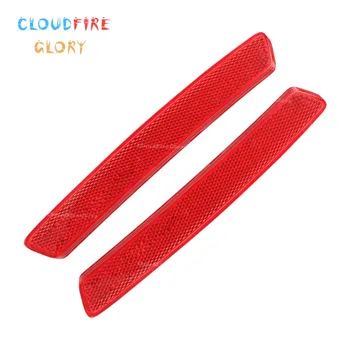 CloudFireGlory 675000322 675000321 זוג אחורי שמאל ימין בצד הפגוש רפלקטור אדום פלסטיק עבור ג ' יבלי