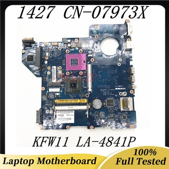 CN-07973X 07973X 7973X באיכות גבוהה Mainboard על DELL Inspiron 1427 מחשב נייד לוח אם KFW11 לה-4841P PM45 DDR3 100%מלא נבדק