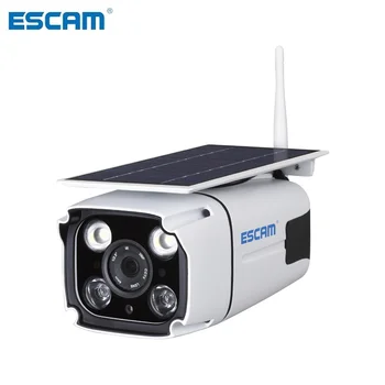 ESCAM QF260 אלחוטית WIFI IP67 חיצונית 1080P 2.0 MP סוללה סולארית כוח צריכת חשמל נמוכה PIR מעקב מצלמת אבטחה