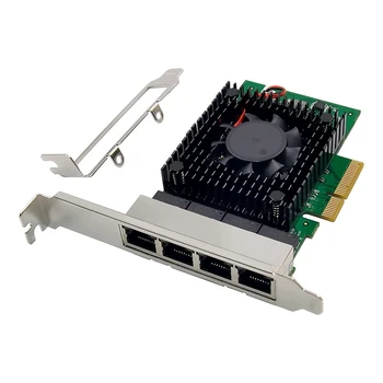 Ethernet NIC כרטיס RJ45 LAN Controller Pcie I225-V 2.5 G כרטיס רשת Gigabit 3.1 2.5 Gbe עבור Windows 10/11 עם פרופיל נמוך הסוגר