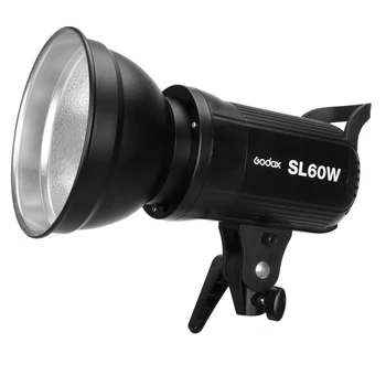 Godox SL60W 5600K בואן הר LED מלא אור עם שלט רחוק עבור צילום סטודיו צילום וידאו