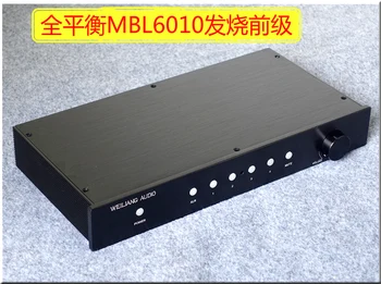 HiFi MBL6010 מלא האיזון גרסה Preamplifier שליטה מרחוק קדם מגבר RCA/XLR סיים Preamplifier