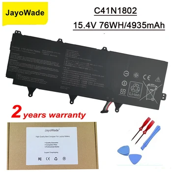 JayoWade חדש C41N1802 סוללה של מחשב נייד עבור ASUS רוג ' Zephyrus S 3s בנוסף GX701 GX701GW GX701GX GX701G GX701GWR GX735GW GX735GX 76WH