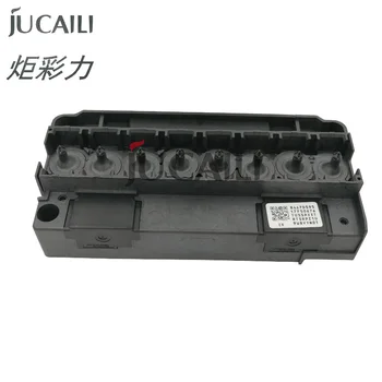 Jucaili המקורי DX5 ראש ההדפסה Eco solvent סעפת מדפסת פלוטר UV מתאם F186000 DX5 ראש הכיסוי