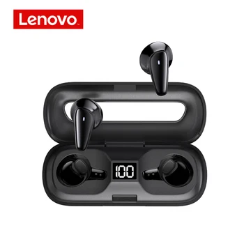 Lenovo XT95 TWS אוזניות Bluetooth Touch Control Mini Wireless אוזניות עם מיקרופון דיגיטלי תצוגה אוזניות ספורט אוזניות אוזניה