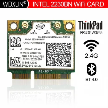 Mini PCIe מחשב נייד מתאם עבור 2230BNHMW מידע 2230BN אלחוטית wifi כרטיס BT4.0 04W3765 עבור Lenovo y400 y500 y410p e431 e430 e530