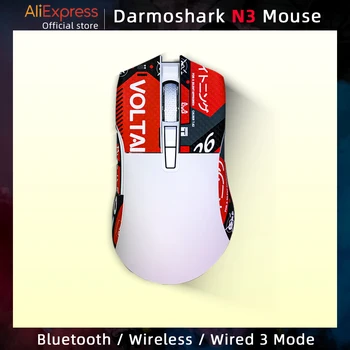 Motospeed Darmoshark N3 אלחוטית Bluetooth ההימורים על ספורט אלקטרוני העכבר 26000DPI 7 כפתורים קווי אופטי PAM3395 מחשב עבור מחשב נייד
