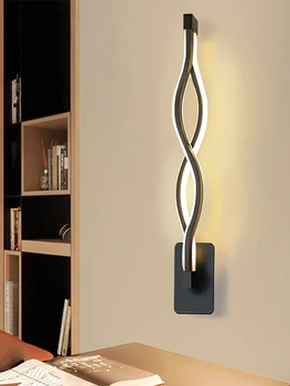 Nocdir LED מנורת קיר מודרני פשטות אורות קיר חדר השינה, הסלון המדרגות שליד המיטה מטבח מקורה עיצוב הבית מתקן תאורה